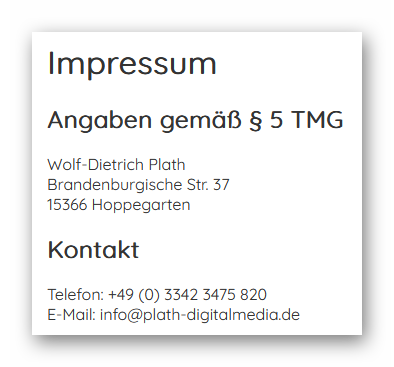 impressum